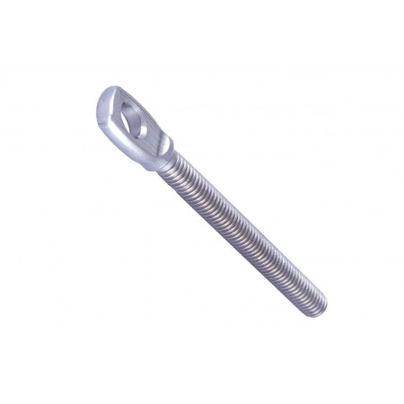 TERMINAL PARA CABLE DE Ø5mm Y M-6 CON AGUJERO Ø6,3mm PARA COLOCAR TERMINAL DE HORQUILLA INOXIDABLE