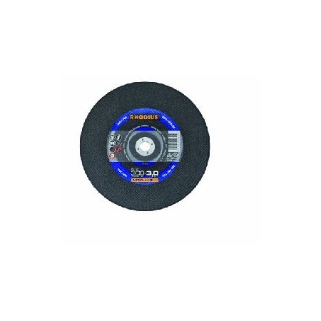 DISCO RHODIUS ST21 ABRASIVO PARA CORTE DE HIERRO Ø300x3x22mm