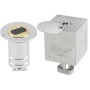 CERRADURA SAG CP2 DE SEGURIDAD (LLAVE TUBULAR) Y SUELO PARA CIERRE ENROLLABLE.