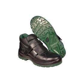 BOTA DE SEGURIDAD CON CIERRE DE VELCRO PUNTA DE ACERO + PLANTILLA MODELO HODUR S3 N.39