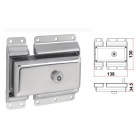 CERRADURA SEGURIDAD PARA FURGONETAS SAG NOVA+ ( JUEGO PARA 2 PUERTAS ) MANO DERECHA