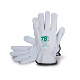 GUANTE DE PIEL FLOR VACUNO GRIS TOMÁS BODERO 160IBSZ TALLA 10