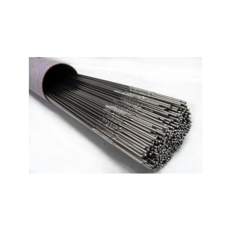 VARILLA TIG DE APORTACIÓN PARA ACERO INOXIDABLE AISI 316 Ø1,6mm PAQUETE