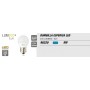 BOMBILLA LED LUMECO LIGHT E27 Ø45x76mm 5W 6400K 400Lm DE LUZ FRÍA.