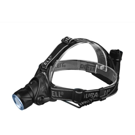 LINTERNA DE CABEZA LED MODELO XMK DE 10W 400Lm CON ZOOM (3xAAA)