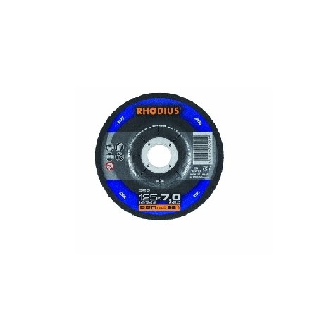 DISCO RHODIUS ABRASIVO DE REPASAR PARA Ø180x7x22mm MODELO RS2