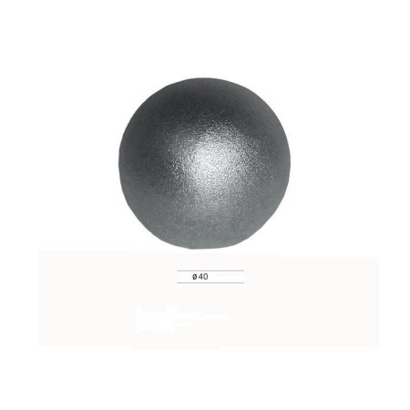 BOLA DE Ø40mm DE HIERRO FORJADO