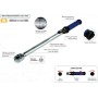 LLAVE DINAMOMÉTRICA CON VISOR ALYCO 1/2" 10-100Nm CÓDIGO 192898