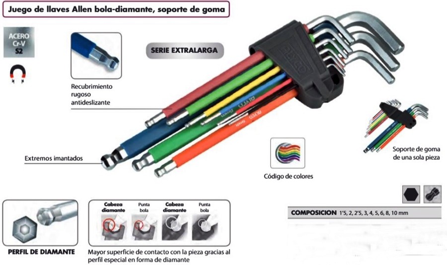 JUEGO DE 9 LLAVES...