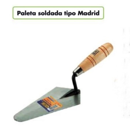 PALETA ALYCO MOD. MADRID 220x115mm CON MANGO MADERA ref. 195717