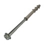 TACO NYLON INDEX DE Ø10x120mm CON TORNILLO DE CABEZA HEXAGONAL MODELO TC-6E