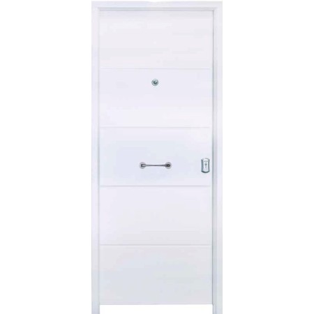 PUERTA RESIDENCIAL MODELO VERONA 910 X 2070 BLANCA APERTURA IZQUIERDA