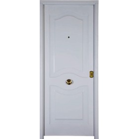 PUERTA RESIDENCIAL MODELO CEARCO 910 X 2070, 2 CARAS, BLANCA APERTURA IZQUIERDA