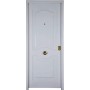 PUERTA RESIDENCIAL MODELO CEARCO 910 X 2070, 2 CARAS, BLANCA APERTURA IZQUIERDA