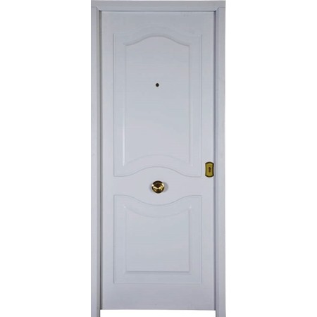 PUERTA RESIDENCIAL MODELO CEARCO 1000 X 2070, 1 CARA, BLANCA APERTURA IZQUIERDA