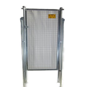 PUERTA METÁLICA PARA CERRAMIENTO MODELO SUPERIOR " PM " DE 0,80 X 1,5 M.CINCADA.APERTURA A DERECHAS