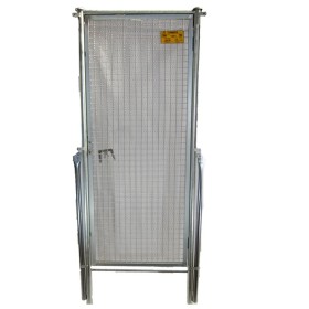 PUERTA METÁLICA PARA CERRAMIENTO MODELO SUPERIOR " PM " DE 0,80 X 2 METROS CINCADA

