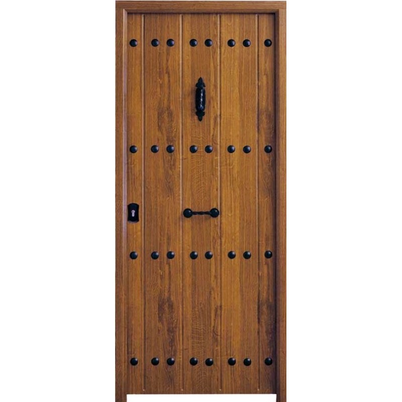 PUERTA RESIDENCIAL MODELO TRIANA 910 X 2070, 1 CARA, APERTURA DERECHA