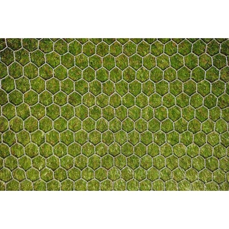 ENREJADO TRIPLE TORSIÓN GALVANIZADO ROMBO 16 MM, ROLLO 50 METROS 1M ALTO