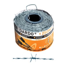 Alambre de espino Dardo 1,7/15 rollo de 250 metros
