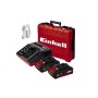 TALADRO ATORNILLADOR/PERCUTOR EINHELL 18V TE-CD18LI-I-BL+2Ah+4Ah ref. 4513860 + MALETÍN E-CASE
