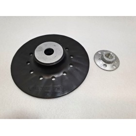 PLATO LIJADOR CAUCHO AEROREFRIGERADO RHODIUS Ø115mm M-14 ref. 300385
