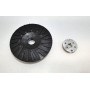 PLATO LIJADOR CAUCHO AEROREFRIGERADO RHODIUS Ø115mm M-14 ref. 300385
