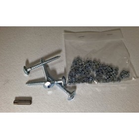 TORNILLO INVIOLABLE 6x60 ZN TORX T-40 CAJA 100 UDS INVZ6060