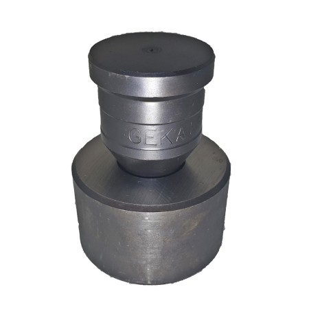 Punzón y matriz redondo GEKA de Ø13mm del nº 6