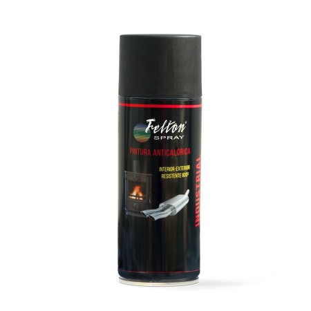 ESMALTE FELTON EN SPRAY ANTICALÓRICO NEGRO 400ml REF. 10104006
