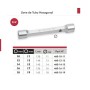 LLAVE TUBO HEXAGONAL 14/15 DOGHER 145mm COD. 460-14-15