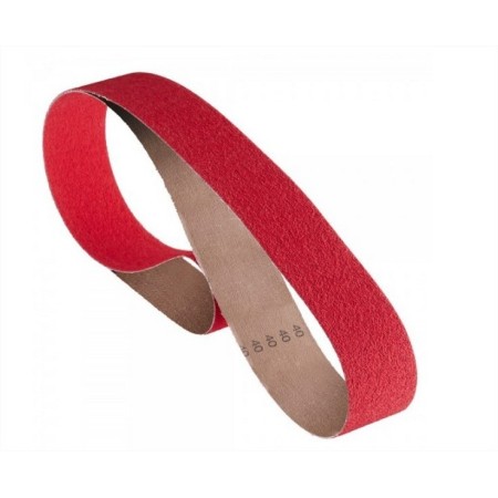 BANDA ABRASIVA CERAMICO PARA INOX DE GRANO 40 DE 75x2000mm Ref.305966
