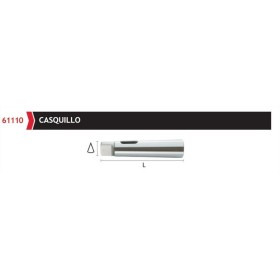 CASQUILLO HEPYC DIN.E-2185 CM-2X1 L92mm. REF.6111