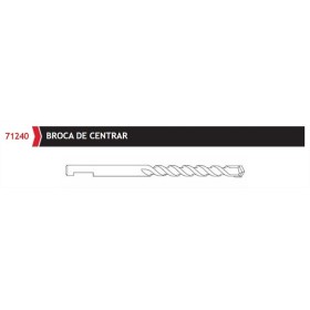 BROCA CENTRADORA DE 8x120mm PARA CORONA DE CONSTRUCCION REF.7124