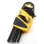 JUEGO DE LLAVES TORX ACODADAS BIANDITZ (9 PZAS.) COD.232304