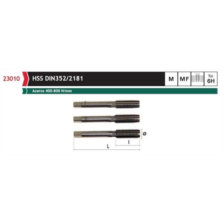 MACHO ROSCAR MANUAL HEPYC HSS M-6/100 (JGO) REF.2301