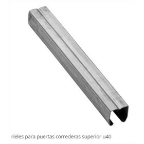 CARRIL DE U40 DE 3.00m ESTEBRO COD. 478