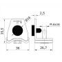 TOPE CARRIL SUPERIOR ESTEBRO PARA U40 COD. 47801