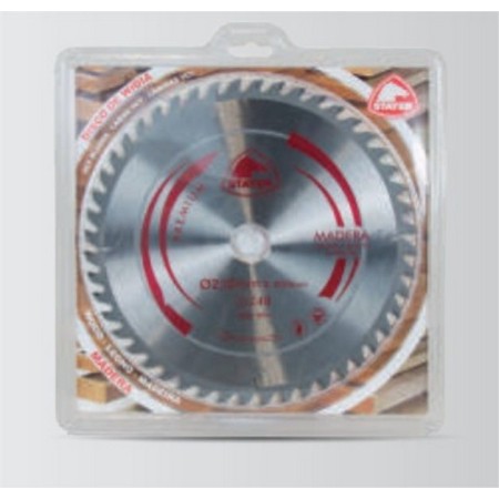 DISCO PARA CORTE DE ALUMINIO STAYER Ø210x2,5x30mm Z:60 COD. 2.138