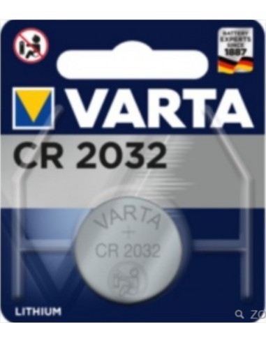 Pila Litio de botón CR2032 3V Varta