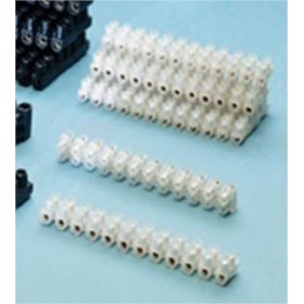 REGLETA ELÉCTRICA BLANCA DE CONEXION DE 10mm Y 12 ELEMENTOS