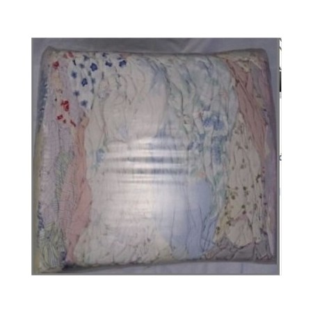 TRAPOS PARA MECÁNICO DE ALGODÓN VARIOS COLORES (PAQUETE 5 KILOS).