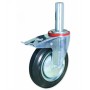 RUEDA GAYNER GIRATORIA PARA ANDAMIO CON FRENO Y ESPIGA Ø40mm  ref. 34-918/4