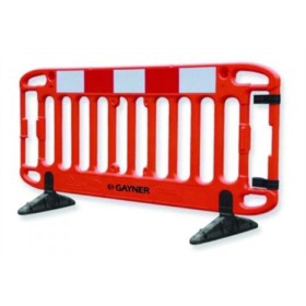 VALLA DE SEGURIDAD GAYNER DE POLIETILENO DE 2000x1010mm ref.78-878