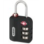 CANDADO ABUS DE COMBINACIÓN PARA ADUANAS TSA DE 30mm EN BLÍSTER