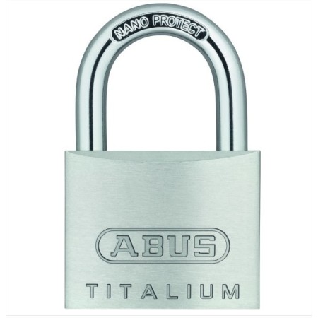 CANDADO ABUS TITALIUM 64TI/50HB50mm ARCO LARGO