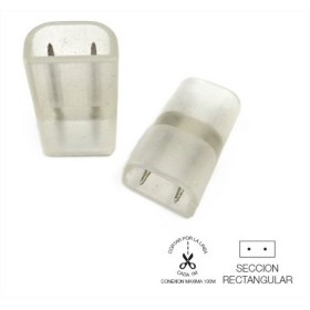 CONECTOR (EMPALME) RECTO PARA TIRA DE LED DE 220V