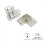 CONECTOR (EMPALME) A 90º PARA TIRA DE LED DE 220V