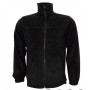 FORRO POLAR NEGRO WINTER CREMALLERA ENTERA/2 BOLSILLOS TALLA M