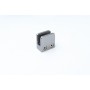 PINZA DE ACERO INOXIDABLE IQ CUADRADA PARA CRISTAL DE 8/10mm ref. IQ45X45/304
